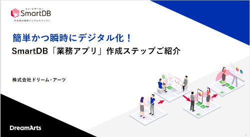 簡単かつ瞬時にデジタル化!「業務アプリ」作成ステップご紹介